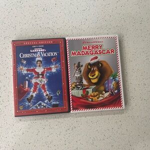 Holiday DVD Set with Christmas and Madagascar Movies